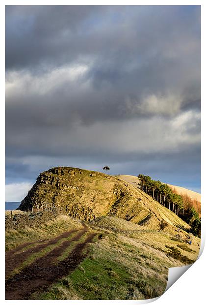 Back Tor, Peak District Print by Andy McGarry