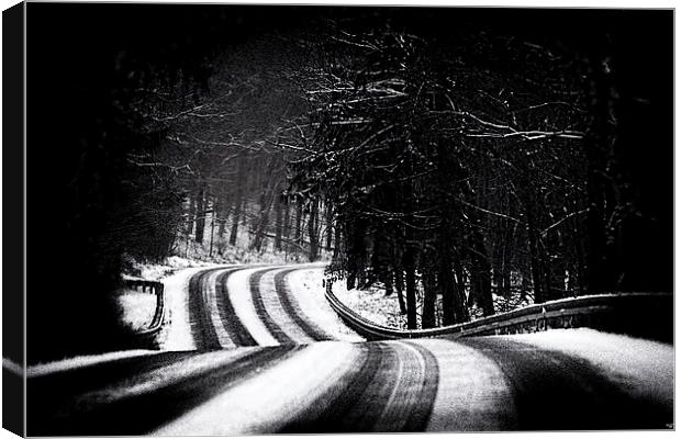 The Long and Winding Road Canvas Print by Chris Lord