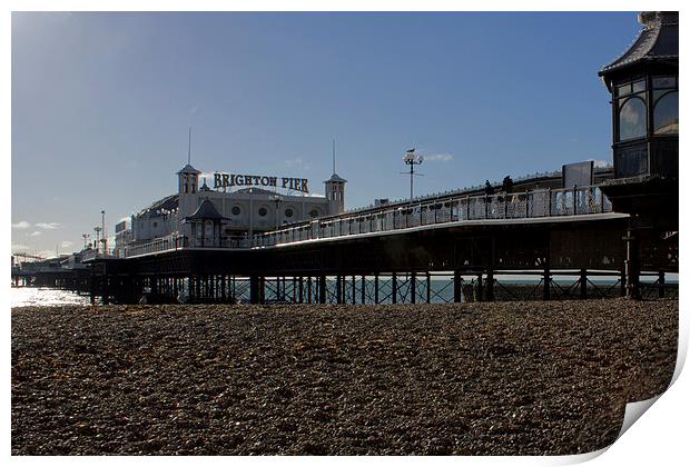 Brighton Palace Pier Print by James Ward