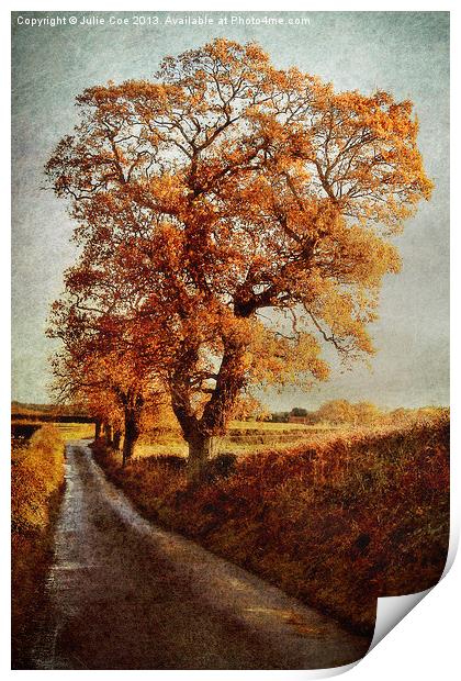 Sweetbriar Trees Print by Julie Coe