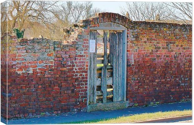 Door To Nowhere Canvas Print by philip milner