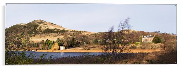 Duddingston Loch Acrylic by Keith Thorburn EFIAP/b