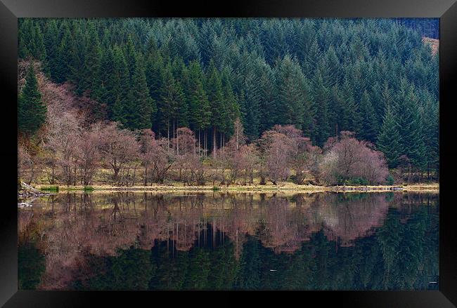 Loch Chon Framed Print by James Mc Quarrie