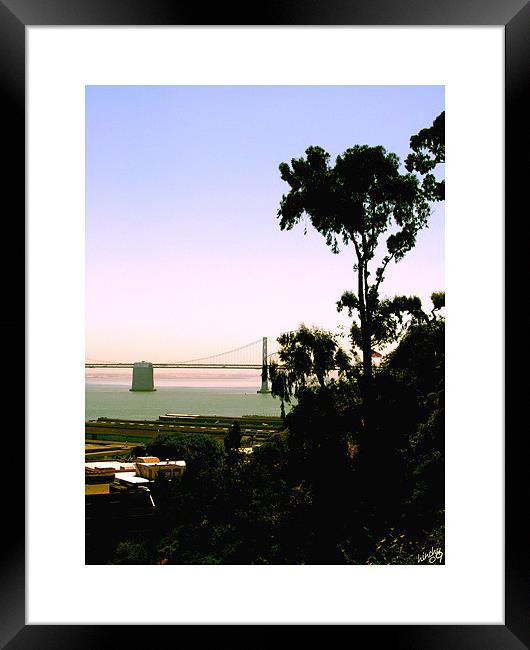 Sunset over San Francisco Framed Print by Paul Hinchcliffe