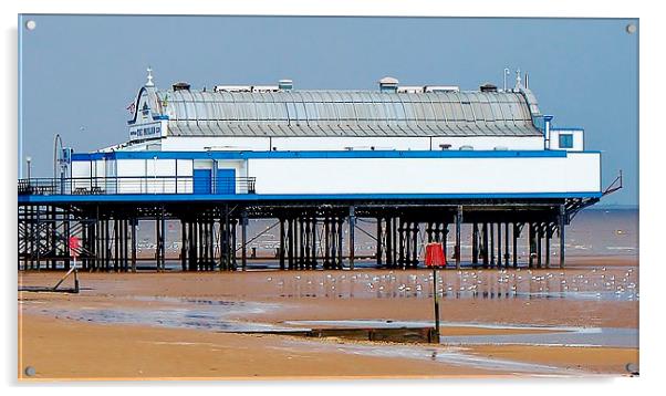 The Pier Cleethorpes Acrylic by philip milner