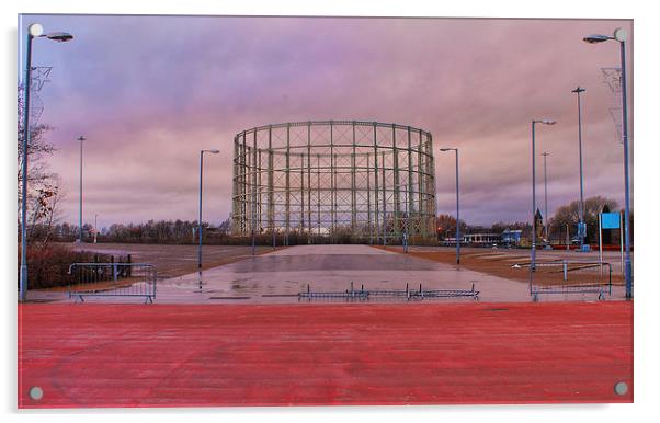 Gas Storage in Manchester Acrylic by Juha Remes