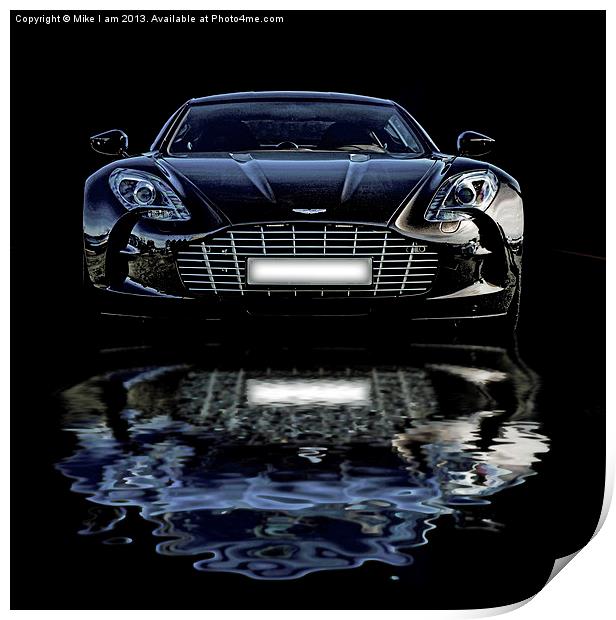 Aston Martin Print by Thanet Photos