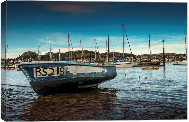 Waiting for the tide II Canvas Print by Sean Wareing