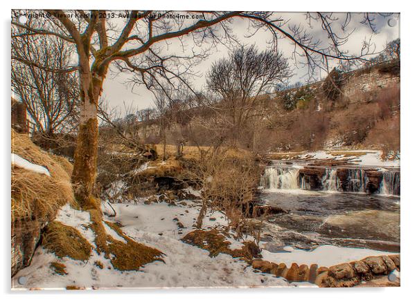 Wain Wath Force Acrylic by Trevor Kersley RIP