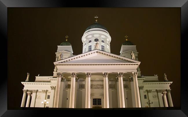 Helsinki Cathedral Framed Print by Juha Remes