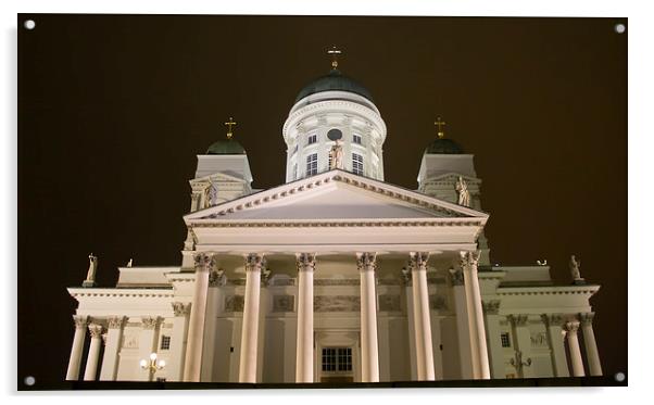Helsinki Cathedral Acrylic by Juha Remes