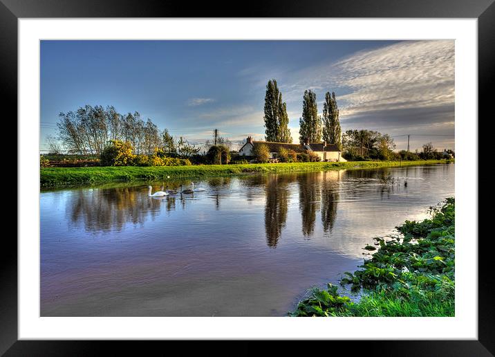 Reflections on the Tone Framed Mounted Print by Rob Hawkins