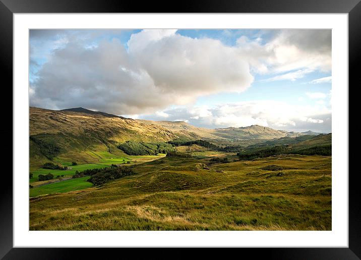 The Duddon Valley Framed Mounted Print by Jacqi Elmslie