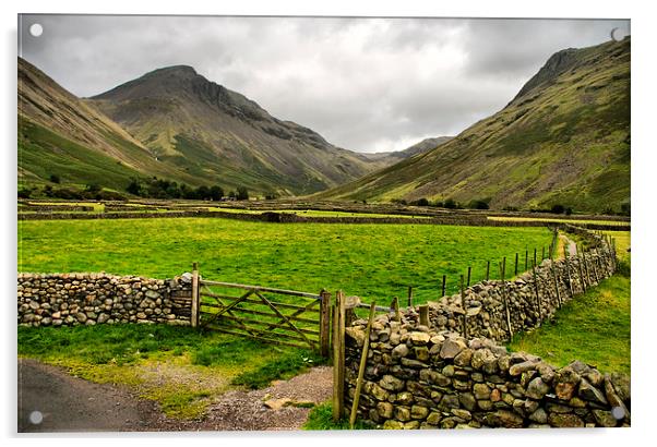 Wasdale Head Acrylic by Jacqi Elmslie