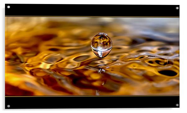 water drop Acrylic by Jovan Miric