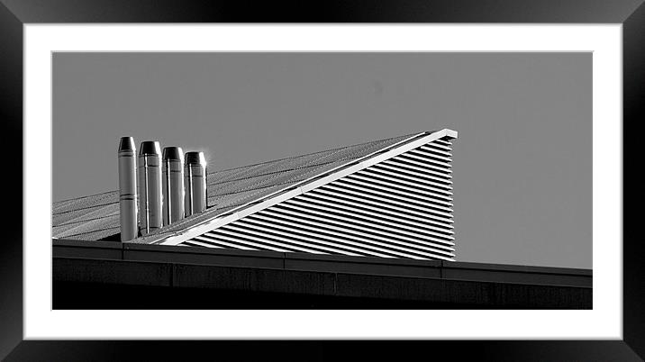 Hot Tin Roof Framed Mounted Print by Brian Roscorla
