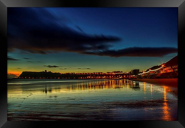 Reflective Dawn Framed Print by Cliff Miller