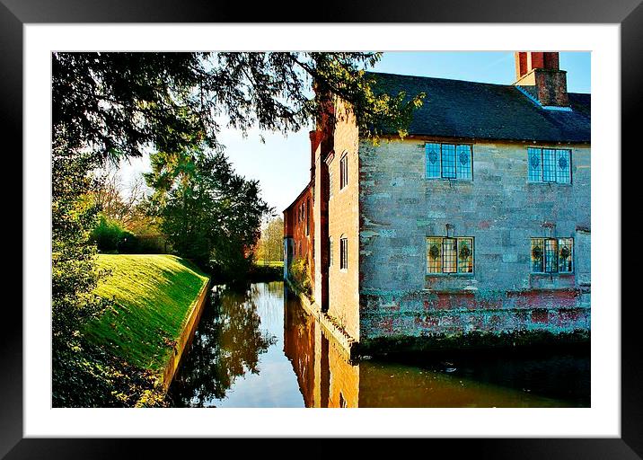 Baddersley Clinton Manor House Framed Mounted Print by philip milner