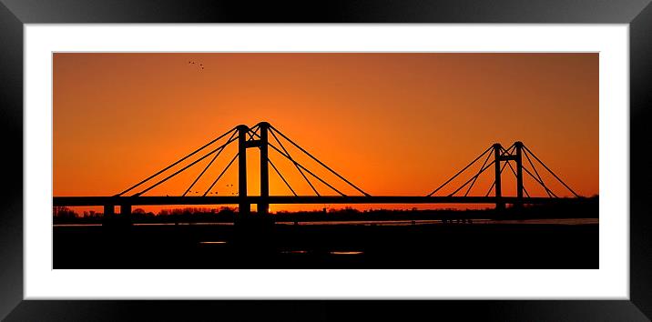 Sunrise Framed Mounted Print by Ron Ver