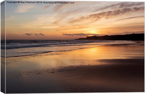 First Sunrise of 2014 Canvas Print by Ray Pritchard