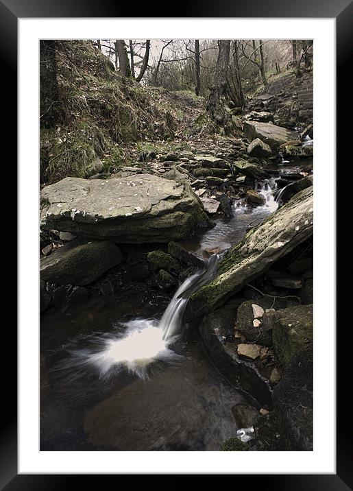 The Downstream Framed Mounted Print by Darren Smith