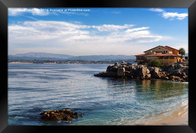 Monterey Bay California Framed Print by Lynn Bolt