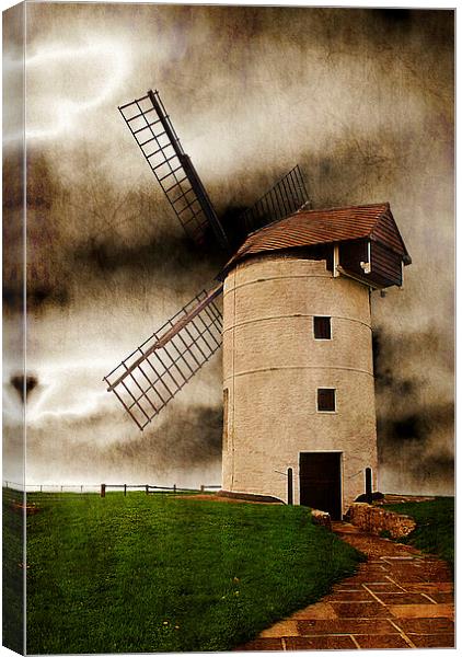Storm in the Sails Canvas Print by Christine Lake
