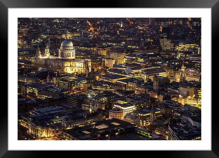 St Pauls Framed Mounted Print by sam moore