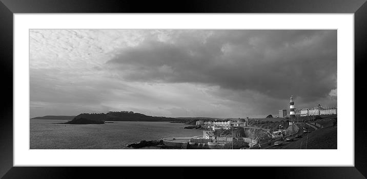 Plymouth Sea Front Framed Mounted Print by Alasdair Rose
