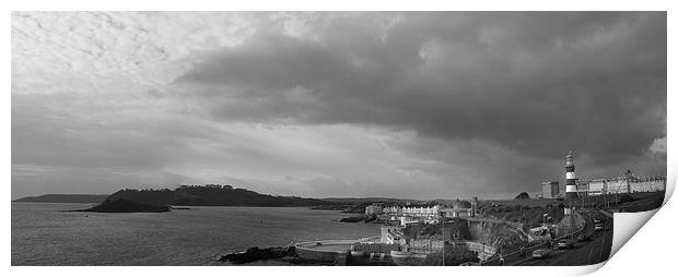 Plymouth Sea Front Print by Alasdair Rose