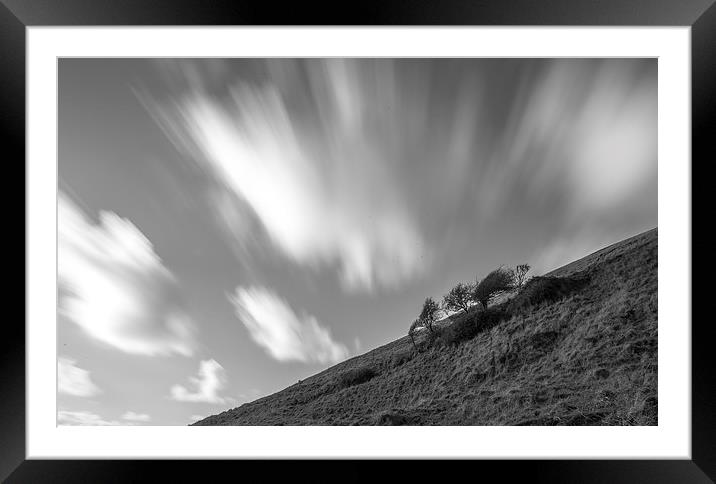 Majestic Kingston: A Dramatic Black and White Long Framed Mounted Print by Daniel Rose