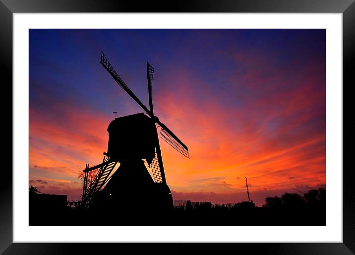 Dawn Framed Mounted Print by Ron Ver