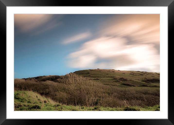 Majestic Hills of the Jurassic Coast Framed Mounted Print by Daniel Rose
