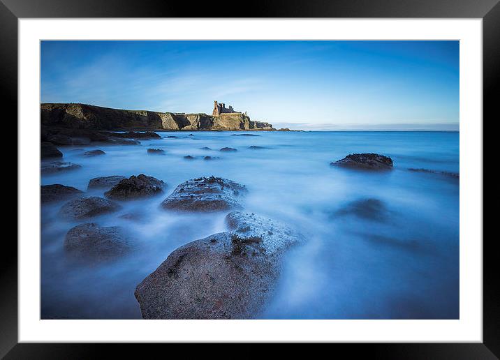Smooth Tantallon Castle Framed Mounted Print by Keith Thorburn EFIAP/b