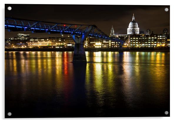 St Pauls Acrylic by Oxon Images