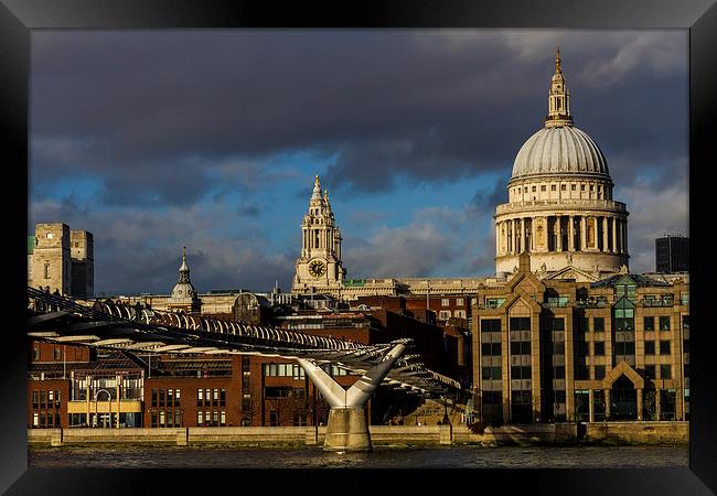 St Pauls Framed Print by Oxon Images