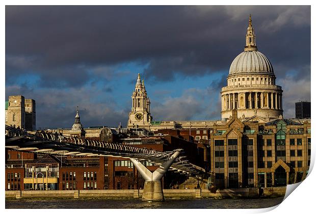 St Pauls Print by Oxon Images