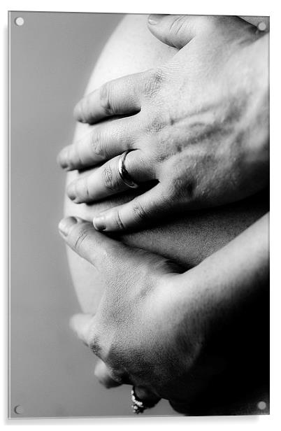 Baby Bump Acrylic by Paul Walker