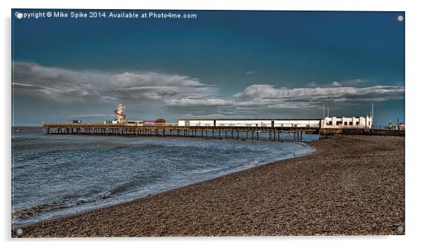 Herne bay pier Acrylic by Thanet Photos