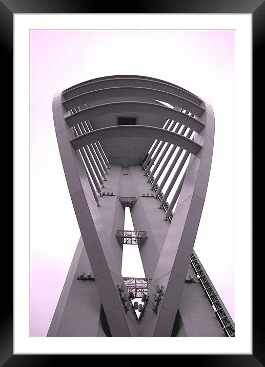 Tower 2 Framed Mounted Print by Alan Pickersgill