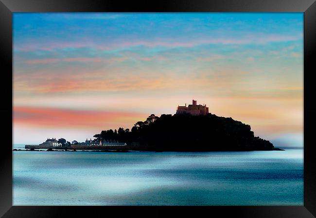 St Michaels Mount Framed Print by Alexia Miles