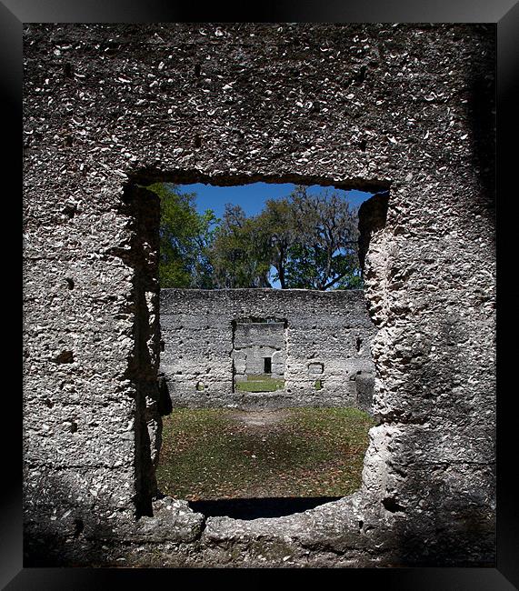 Tabby Ruins, Georgia Framed Print by Thomas Grob