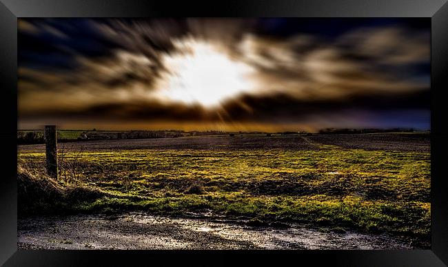 The field Framed Print by Thanet Photos