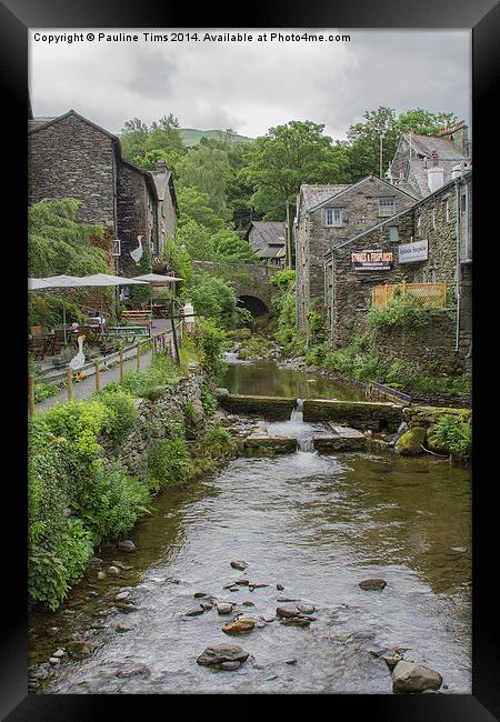 Stock Ghyll, Ambleside Framed Print by Pauline Tims
