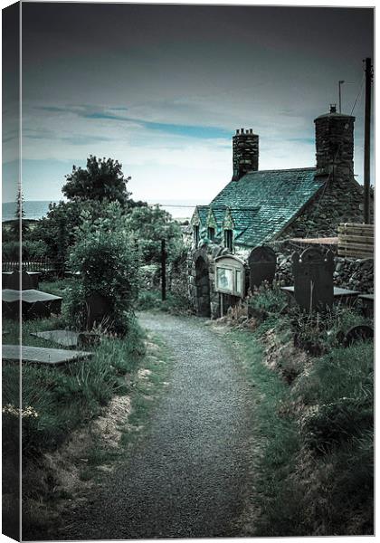 The Vicarage Canvas Print by Sean Wareing