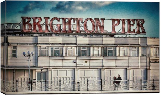 Brighton Pier Canvas Print by Scott Anderson