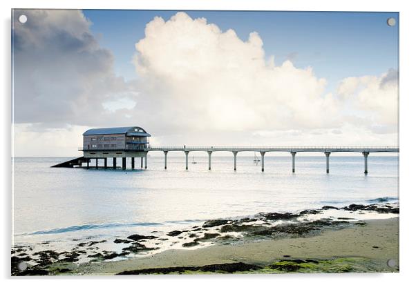 Bembridge Lifeboat Station 2 Acrylic by Paul Walker