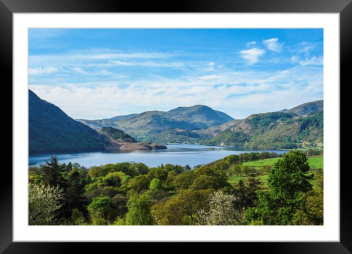Lake View Framed Mounted Print by Gary Finnigan