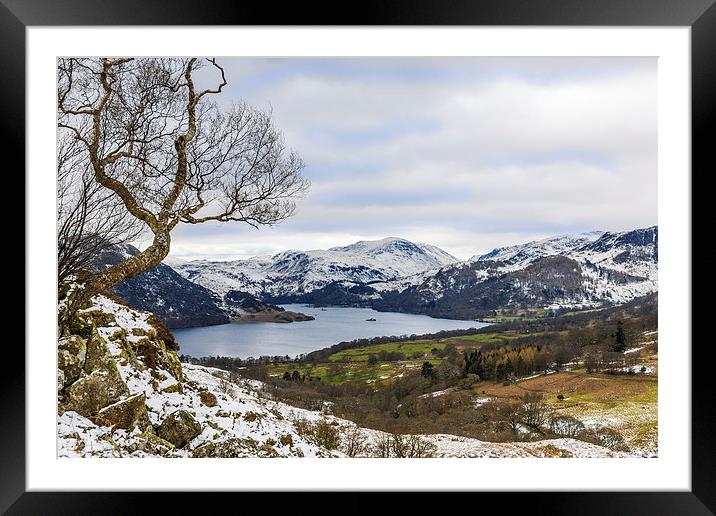 South Ullswater Framed Mounted Print by Gary Finnigan