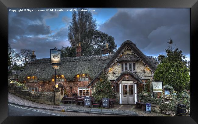 The Crab Inn Shanklin Framed Print by Wight Landscapes